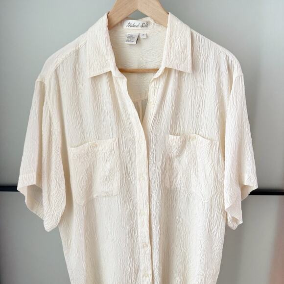 American Vintage Cream Blouse - Picture 10 of 12